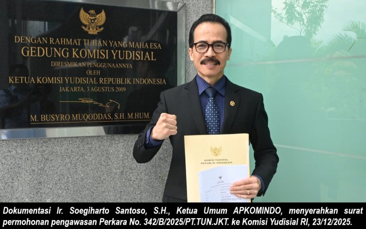 Putusan Banding PT TUN Jakarta Perkuat Keabsahan Kepemimpinan Soegiharto Santoso di APKOMINDO