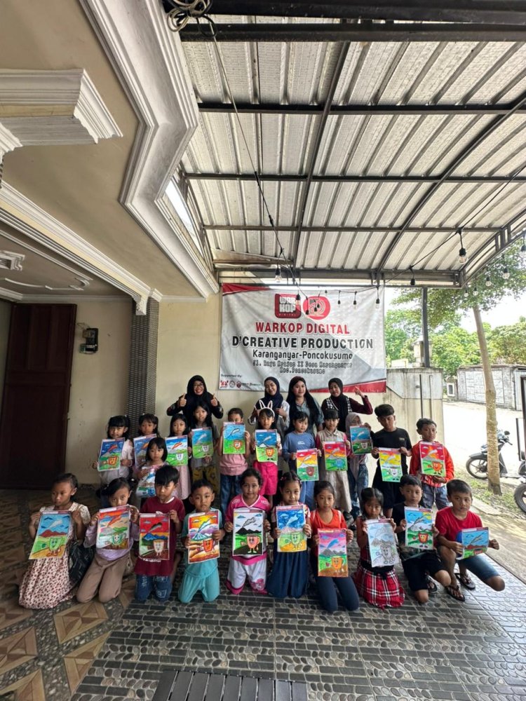 Penuh Warna dan Keceriaan! Warkop Digital Poncokusumo Gelar Pelatihan Mewarnai Anak untuk Bangun Kreativitas dan Percaya Diri Sejak Dini