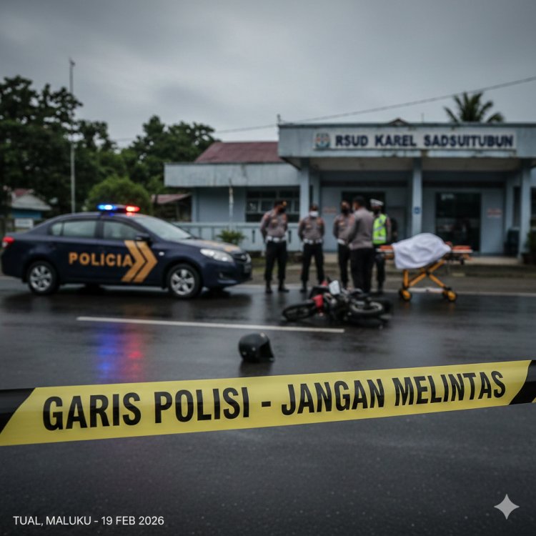 Oknum Brimob Bripda MS Jadi Tersangka Penganiayaan Pelajar MTs hingga Tewas di Tual