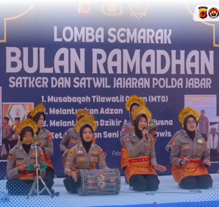Semarak Ramadhan,Polda Jabar Gelar Lomba Antar Satker