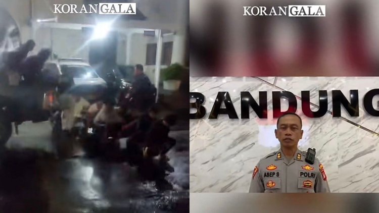 Polrestabes Bandung Amankan Puluhan Pemuda Terkait Balap Liar dan Sajam