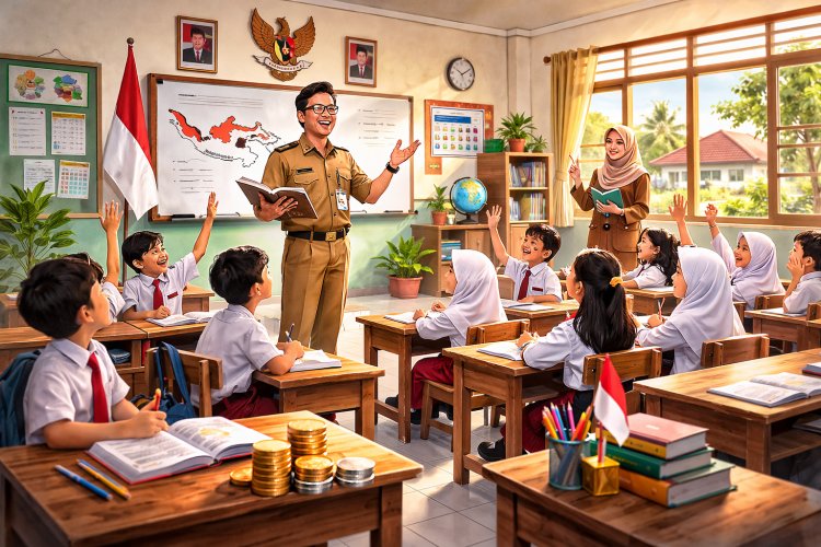 THR Guru ASN Segera Dicairkan, Bagaimana Nasib Guru Swasta Jelang Lebaran?