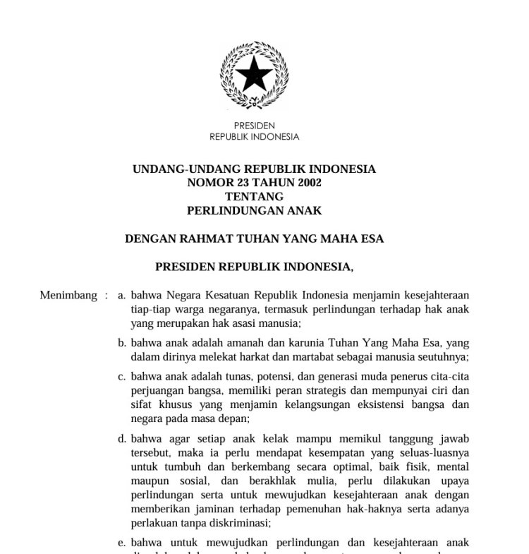 Kemen PPPA Ajak Orang Tua Pastikan Setiap Anak Miliki Akta Kelahiran sebagai Hak Dasar