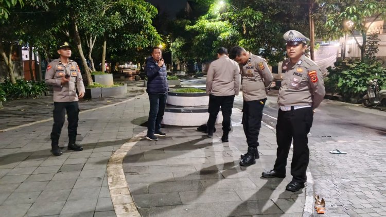 Pelihara Kondusifitas Kamtibmas, Polsek Cikole Gelar Patroli Ramadhan Prima