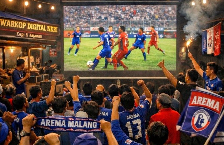 Euforia Arema vs Borneo Merambah Turen, WADI NKRI Jadi Titik Kumpul Aremania