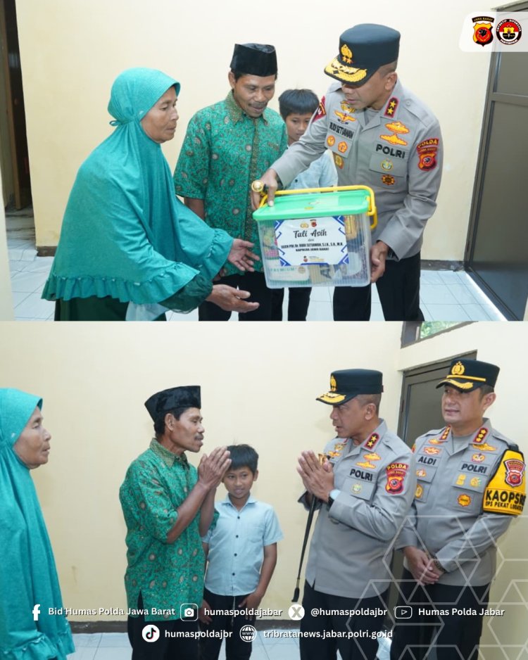 Kapolda Jabar Tinjau Pembangunan Rutilahu Milik Ibu Endah (75) Di Arjasari Bandung