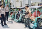 Polsek Danurejan Libatkan Pengemudi Becak untuk Menjaga Ketertiban di Kawasan Malioboro
