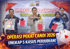 Polres Purworejo Amankan 14 Tersangka dari Lima Kasus Perjudian