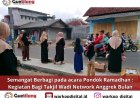 Semangat Berbagi dalam Pondok Ramadhan: Kegiatan Bagi Takjil Wadi Network Anggrek Bulan