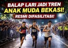Balap Lari Jadi Tren Olahraga Anak Muda Bekasi, Kini Difasilitasi Secara Resmi