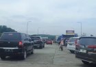 Arus Libur Lebaran 2026, Rest Area Tol Samarinda–Balikpapan Dipadati Pengendara, Antrean Mengular hingga Km 36