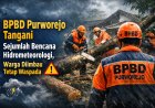 BPBD Purworejo Tangani Sejumlah Bencana Hidrometeorologi, Warga Diminta Tingkatkan Kewaspadaan