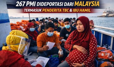 Sebanyak 267 PMI Dideportasi dari Malaysia ke Indonesia, Termasuk Penderita TBC dan Ibu Hamil