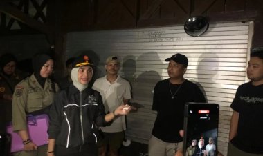 Operasi Ramadan, Satpol PP Samarinda Bubarkan Kafe Buka Lewat Tengah Malam