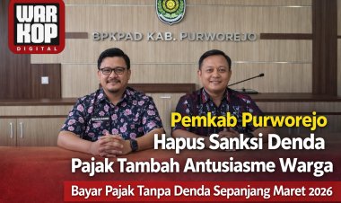 Kado Hari Jadi Purworejo ke-195, Pemkab Hapus Denda Pajak Daerah Selama Maret