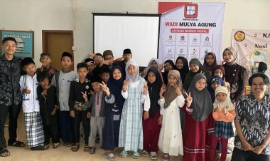 Isi Waktu Ramadan, Warkop Digital Mulya Agung Gelar Ngabuburit Cerdas untuk Anak-Anak