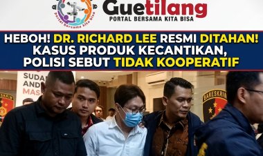 Heboh! Dr. Richard Lee Resmi Ditahan Terkait Kasus Produk Kecantikan, Polisi Sebut Tersangka Tidak Kooperatif