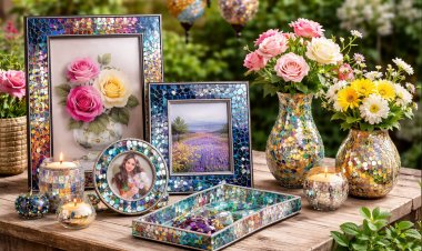 UMKM Kreatif Hadirkan Bingkai Hias dari Olahan Kaca Bekas Bernilai Estetika Tinggi