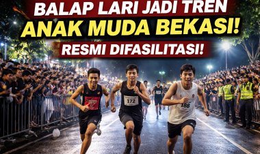 Balap Lari Jadi Tren Olahraga Anak Muda Bekasi, Kini Difasilitasi Secara Resmi