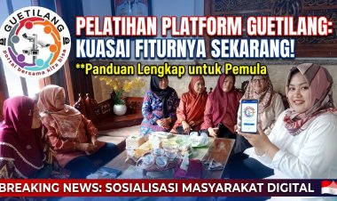 Wadi Network Sekartaji Gelar Sosialisasi Pembuatan Akun Berita Guetilang Bersama  Masyarakat Sekitar