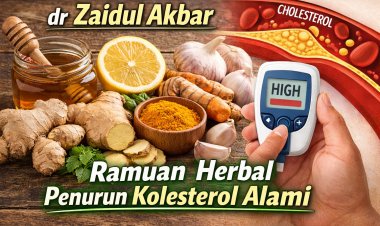 dr Zaidul Akbar Bagikan Ramuan Herbal Sederhana untuk Membantu Menurunkan Kolesterol