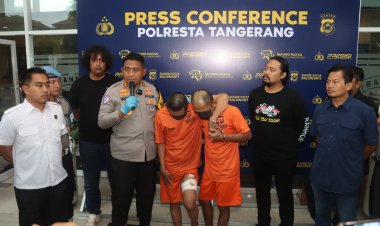 Gerak-gerik Mencurigakan, Dua Pelaku Curanmor Ditangkap Polisi saat Mendorong Motor Curian