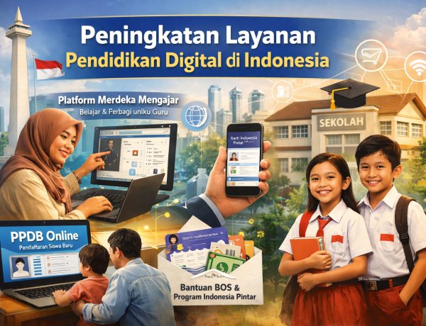 Peningkatan Layanan Pendidikan Digital di Indonesia