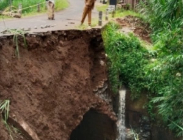 Mengejutkan, Goa Dadakan Muncul Setelah Longsor di Desa Jombok, Ngantang, Kabupaten Malang