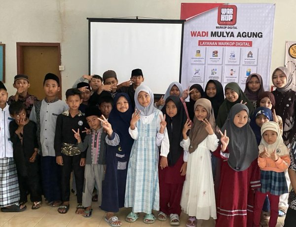 Isi Waktu Ramadan, Warkop Digital Mulya Agung Gelar Ngabuburit Cerdas untuk Anak-Anak