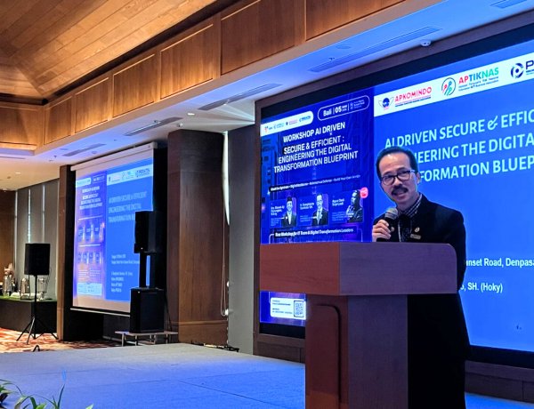 YORINDO, APTIKNAS dan APKOMINDO Gelar Roadshow AI di Bali, Perkuat Blueprint Transformasi Digital Industri