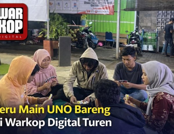 Seru Main UNO Bareng di Warkop Digital Turen