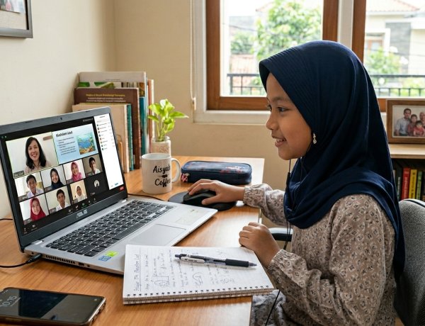 Dampak Perang, Pemerintah Wacanakan Sekolah Online untuk Hemat BBM.