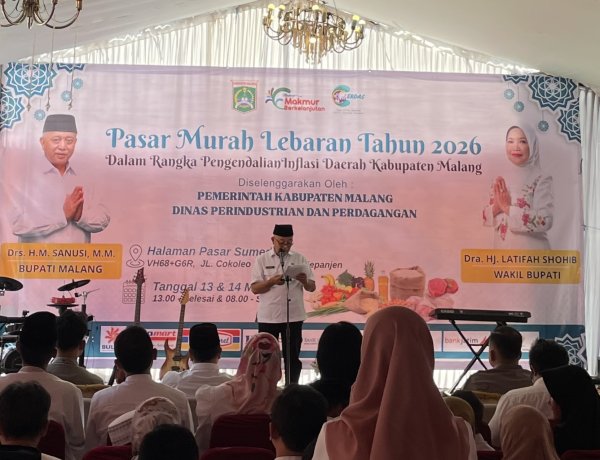Wadi Network Sari Rempah Arjuna Hadir Meramaikan Pasar Murah Lebaran 2026 di Kepanjen