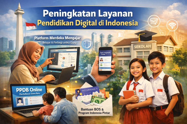 Peningkatan Layanan Pendidikan Digital di Indonesia