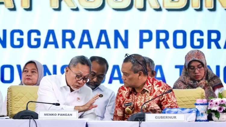 Jawa Tengah Diakui Menko Pangan sebagai Provinsi Terbaik dalam MBG dan Kemandirian Pangan
