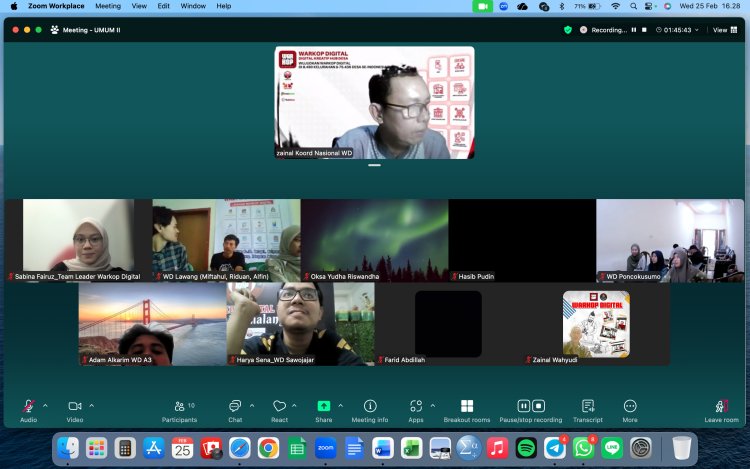 Transformasi Digital Makin Nyata! Warkop Digital Poncokusumo Gelar Pelatihan POS untuk Perkuat Manajemen Usaha Modern