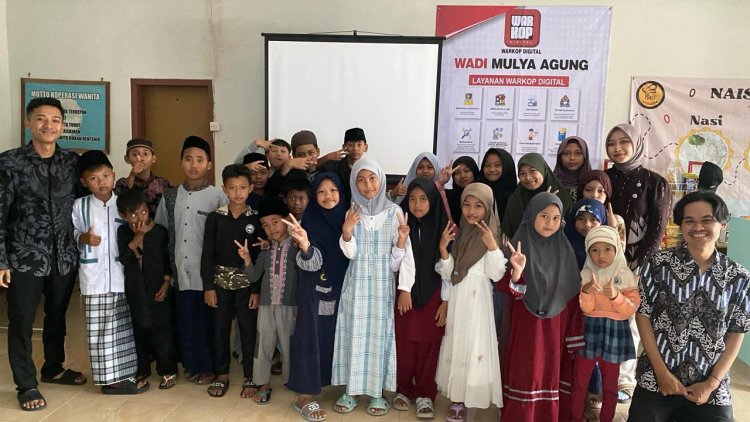 Isi Waktu Ramadan, Warkop Digital Mulya Agung Gelar Ngabuburit Cerdas untuk Anak-Anak