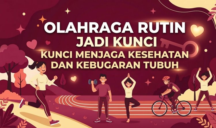 Olahraga Rutin Jadi Kunci Menjaga Kesehatan dan Kebugaran Tubuh