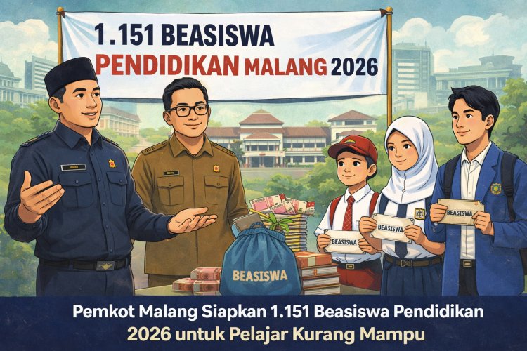Pemkot Malang Siapkan 1.151 Beasiswa Pendidikan 2026, DPRD Minta Pengawasan