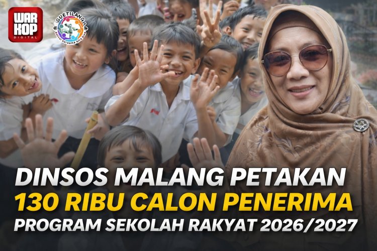Dinsos Malang Petakan 130 Ribu Anak Calon Penerima Program Sekolah Rakyat 2026/2027