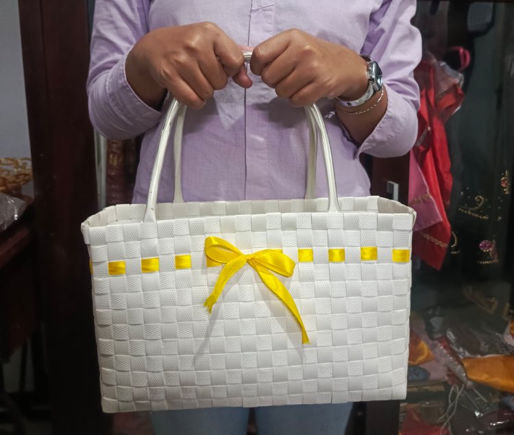Tas Anyam Gemas Hasil Produksi Ibu-IbuUMKM