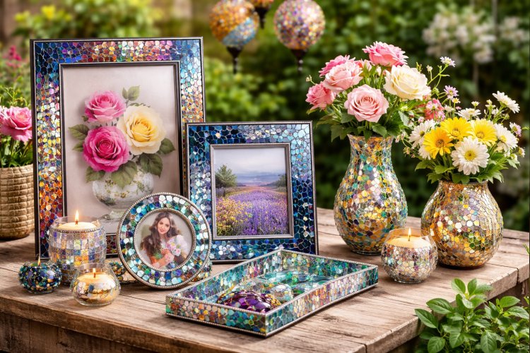 UMKM Kreatif Hadirkan Bingkai Hias dari Olahan Kaca Bekas Bernilai Estetika Tinggi