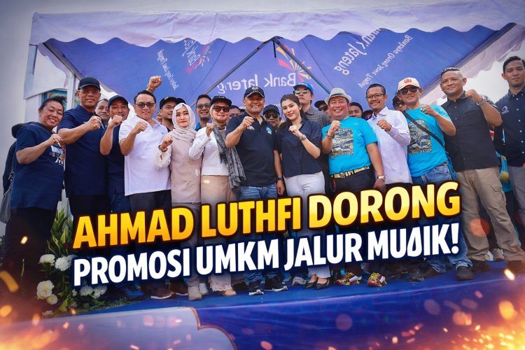 Ahmad Luthfi Dorong Promosi UMKM Jateng di Tengah Arus Mudik Lebaran
