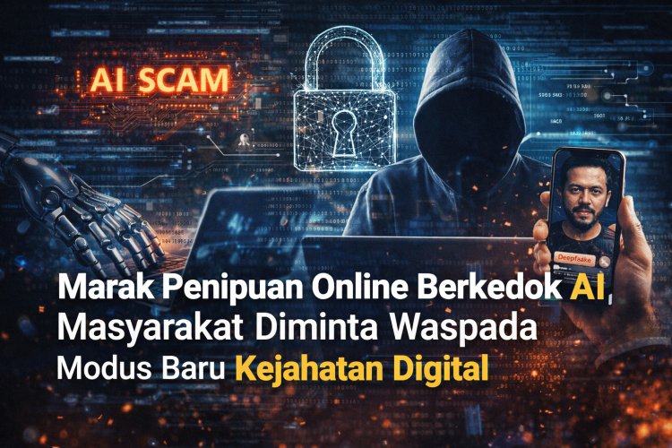 Marak Penipuan Online Berkedok AI, Masyarakat Diminta Waspada Modus Baru Kejahatan Digital