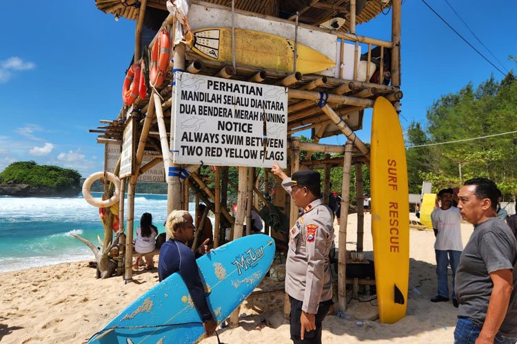 Polres Malang Tingkatkan Pengawasan Keamanan di Destinasi Wisata Lebaran