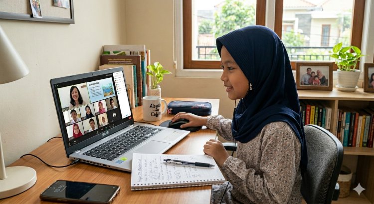 Dampak Perang, Pemerintah Wacanakan Sekolah Online untuk Hemat BBM.