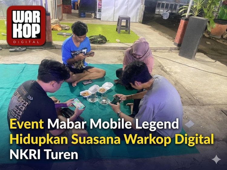 Event Mabar Mobile Legend Hidupkan Suasana Warkop Digital NKRI Turen