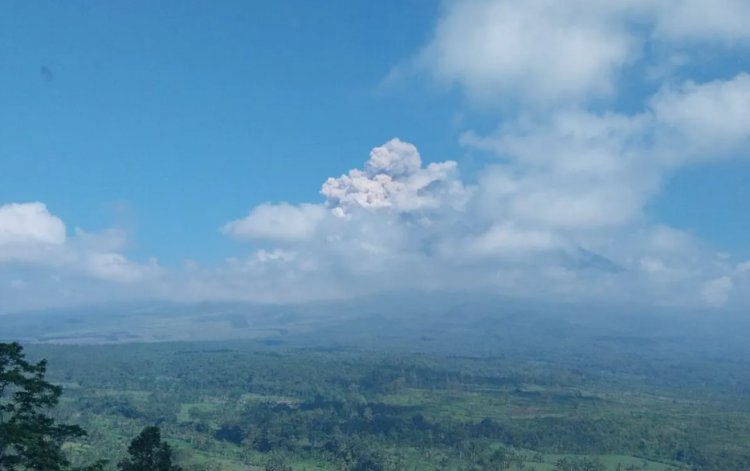 Aktivitas Vulkanik Semeru Meningkat, Guguran Awan Panas Terjadi