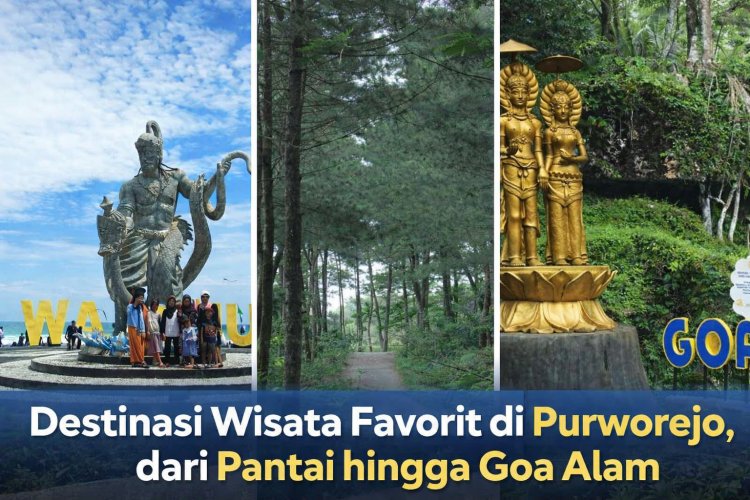 Destinasi Wisata Favorit di Purworejo, dari Pantai hingga Goa Alam