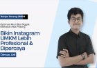 UMKM Antusias Belajar Optimasi Instagram, Warkop Digital Kupas Cara Bikin Akun Lebih Profesional dan Dipercaya